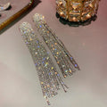 Elegant Long Competition Jewelry Earrings